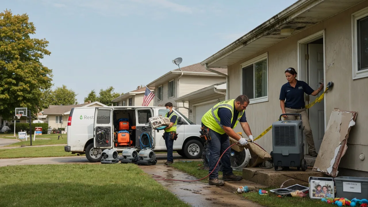 Water Damage Restoration in Sutherland, VA near me
